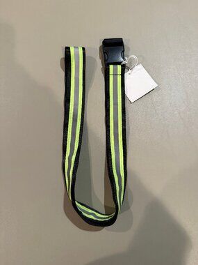 Petals and Peacocks High-Visibility Reflective Extended Buckle Belt